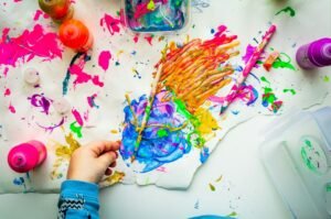 finger painting